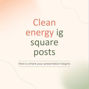 Pali quadrati IG Clean Energy