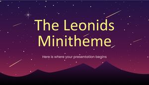 Le minithème des Léonides