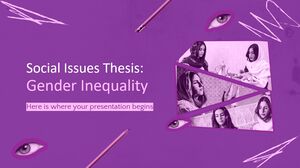 사회문제 논문: 성 불평등