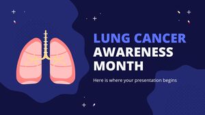 Mes de concientización sobre el cáncer de pulmón