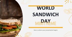 Minithème de la Journée mondiale du sandwich