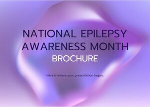 Брошюра Национального месяца осведомленности об эпилепсии