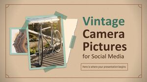 Sosyal Medya için Vintage Kamera Resimleri