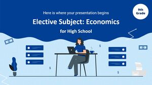 Materia facoltativa per la Scuola Superiore - 9° Grado: Economia