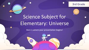 Научный предмет для начальной школы – 3-й класс: Вселенная