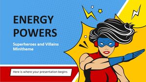 قوى الطاقة - الأبطال الخارقين والأشرار Minitheme
