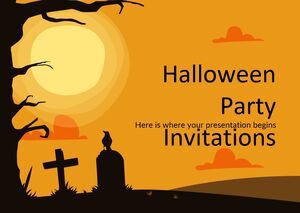 Inviti per feste di Halloween