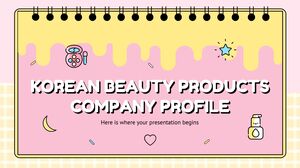 Profil Perusahaan Produk Kecantikan Korea