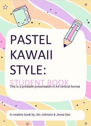 Estilo Pastel Kawaii: Livro do Estudante
