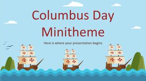 Columbus Day Minitheme