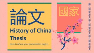 Tesis Sejarah Tiongkok