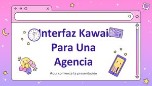 Interface Kawaii pour une agence