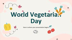 Giornata Mondiale del Vegetariano