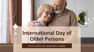 اليوم العالمي لكبار السن