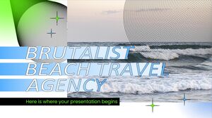 Brutalist Beach Travel Agency