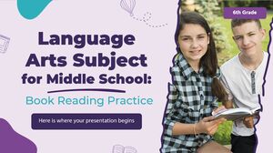 Предмет языкового искусства для средней школы – 6-й класс: практика чтения книг