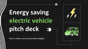Plataforma de presentación de vehículos eléctricos con ahorro de energía