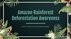Świadomość wylesiania lasów deszczowych Amazonii