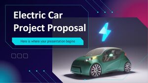 مقترح مشروع السيارة الكهربائية