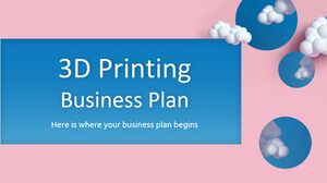 Plan de afaceri de imprimare 3D