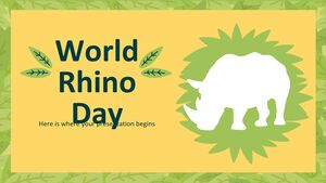 Мини-тема Всемирного дня носорогов