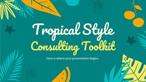 Инструментарий для консультирования по тропическому стилю