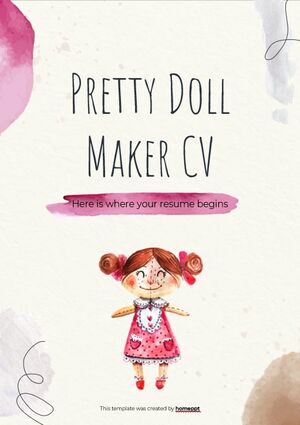 Pretty Doll Maker CV