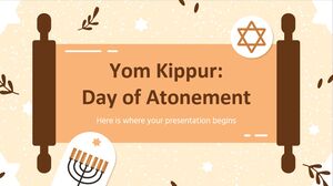 Yom Kippur: Kefaret Günü