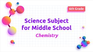 Przedmiot naukowy dla gimnazjum - klasa 6: Chemia