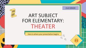 Przedmiot plastyczny dla klasy podstawowej – klasa druga: Teatr