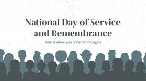 Nationaler Tag des Dienstes und des Gedenkens