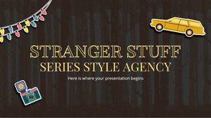 Agenzia di stile della serie Stranger Stuff