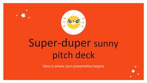 Deck Super-Duper Sunny Pitch