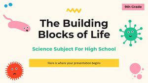 Materia de Științe pentru Liceu - Clasa a IX-a: Elementele de bază ale vieții