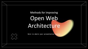 Metody doskonalenia architektury Open Web