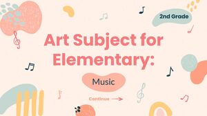 Disciplina de Arte para Ensino Fundamental - 2º Ano: Música