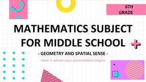 Materia de Matemáticas para Secundaria - 6to Grado: Geometría y Sentido Espacial