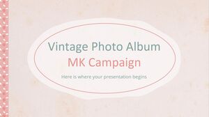 Kampanye Album Foto Vintage