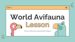 Welt-Avifauna-Lektion