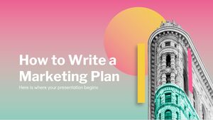 Cómo escribir un plan de marketing