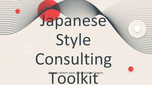Инструментарий для консультирования по японскому стилю