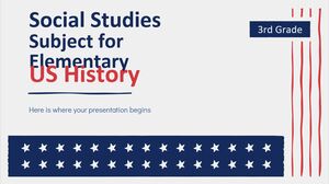 مادة الدراسات الاجتماعية للمرحلة الابتدائية - الصف الثالث: تاريخ الولايات المتحدة