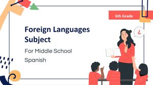 Przedmiot Języki Obce dla Gimnazjum - klasa 6: Hiszpański
