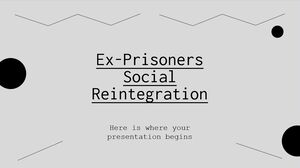 Reintegrarea socială a foștilor deținuți