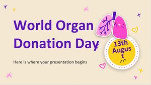 Welttag der Organspende