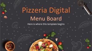 Menu Digital de Pizzaria