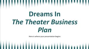 Dreams in the Theater Business Plan