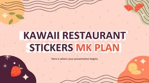 Paket MK Stiker Restoran Kawaii