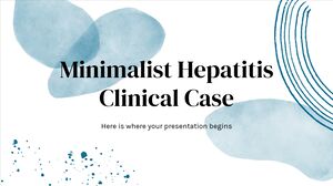 Minimal Hepatitis Clinical Case