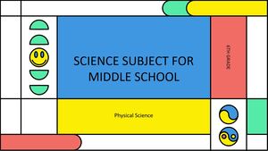Materia de Ciencias para la Escuela Secundaria - 6to Grado: Ciencias Físicas